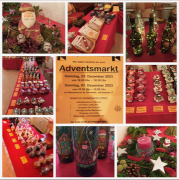 Adventsmarkt 2023 (C) Kolpingsfamilie Nürnberg / St.Elisabeth