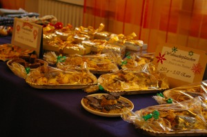 Gebäck zum Adventsbasar